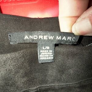 Andrew Marc Charcoal pull on pants